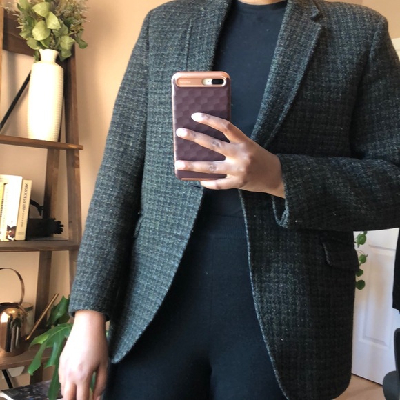 SOLD Pure Scottish Wool Harris Tweed Blazer - Picture 13 of 13